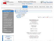 Tablet Screenshot of bip.targitorunskie.pl